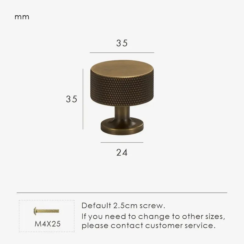 GRIDEN Brass Cabinet & Drawer Knob