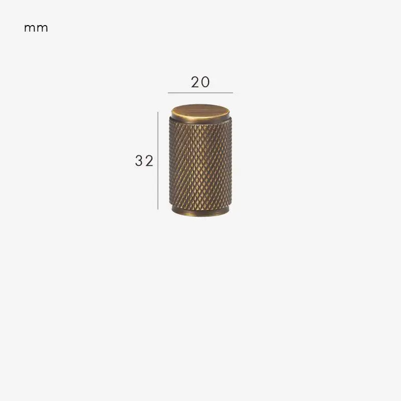 HEXIRA Brass Cabinet & Drawer Knob