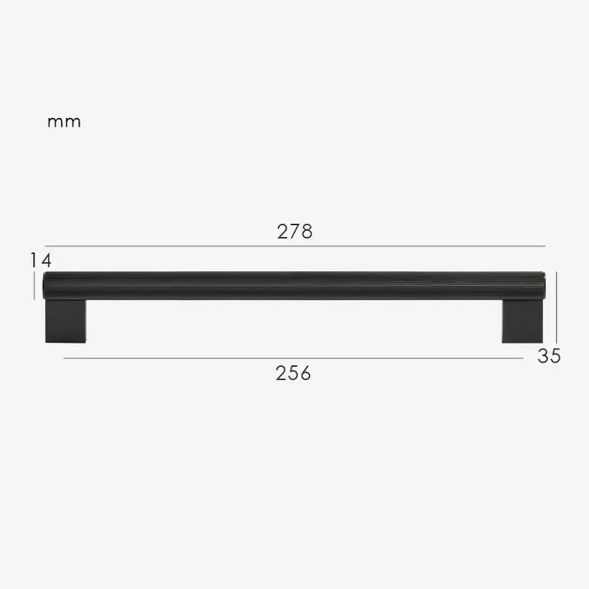 LORVEN Solid Brass Kitchen & Cabinet Handle
