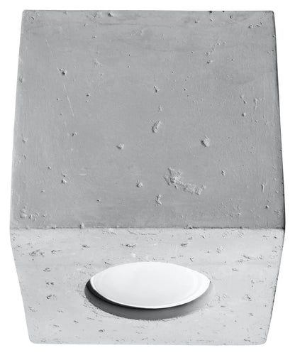 QUAD Concrete Ceiling Light