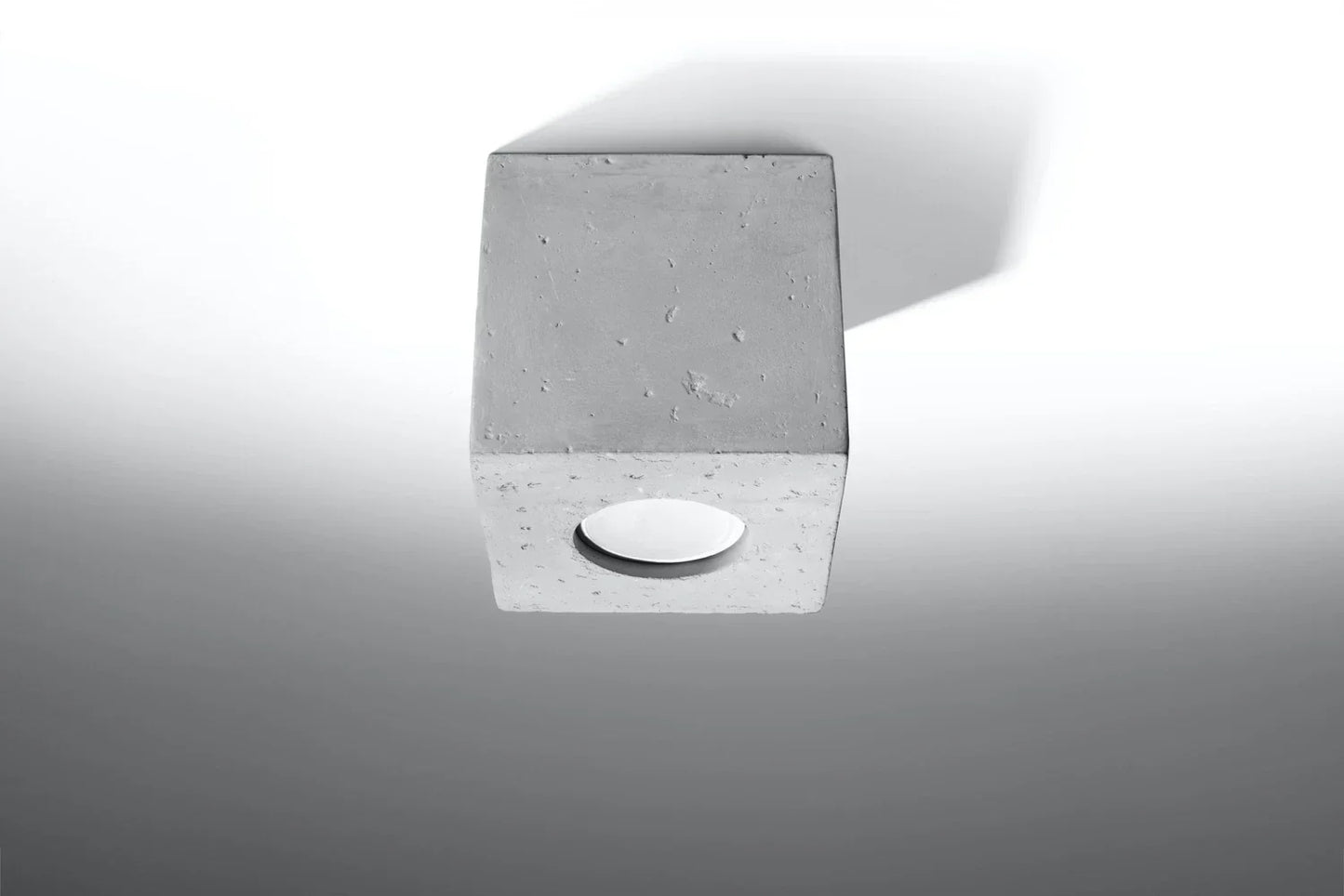 QUAD Concrete Ceiling Light