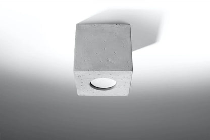 QUAD Concrete Ceiling Light