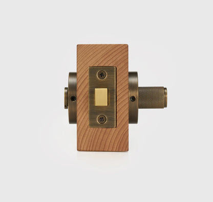 ARLO Knurled Bathroom Thumb Turn Lock