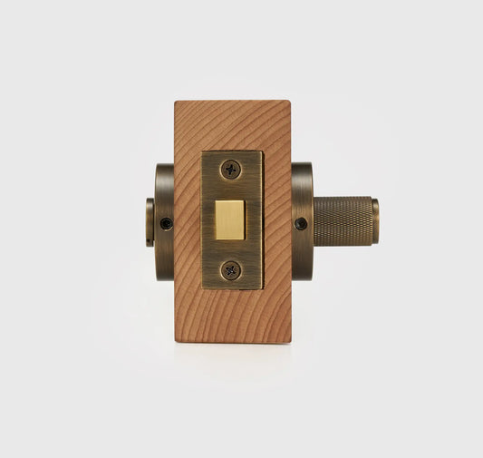 ARLO Knurled Bathroom Thumb Turn Lock