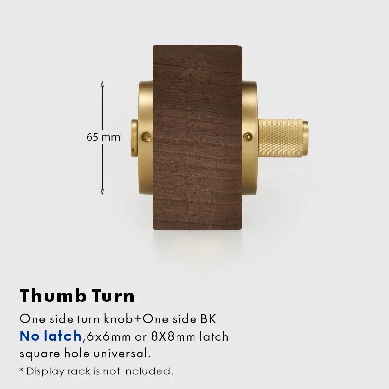 ARLO Knurled Bathroom Thumb Turn Lock