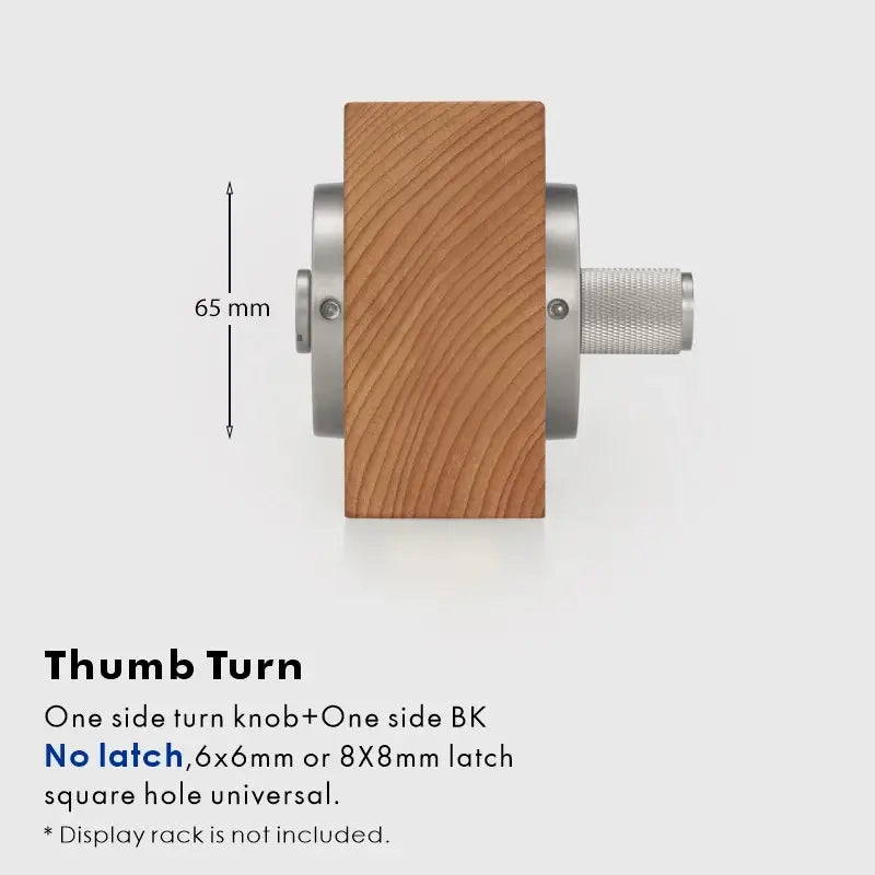 ARLO Knurled Bathroom Thumb Turn Lock
