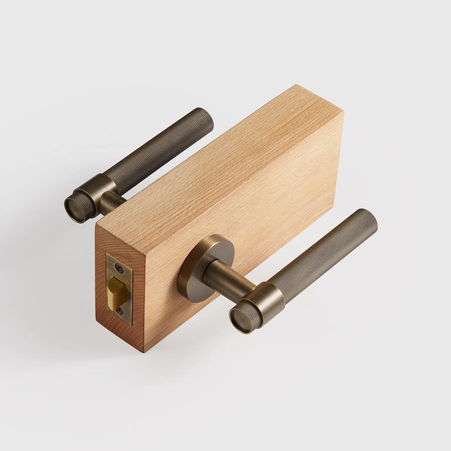 ATRIO Brass Lever Door Handles Set