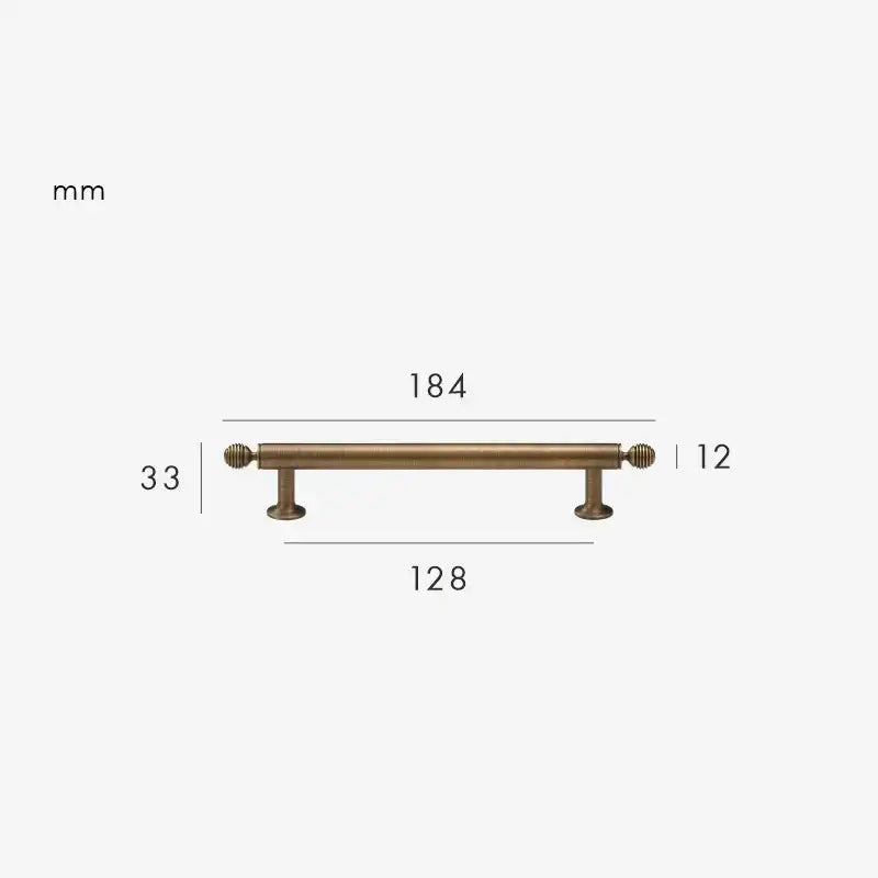 AURIC Solid Brass Kitchen & Cabinet Handles