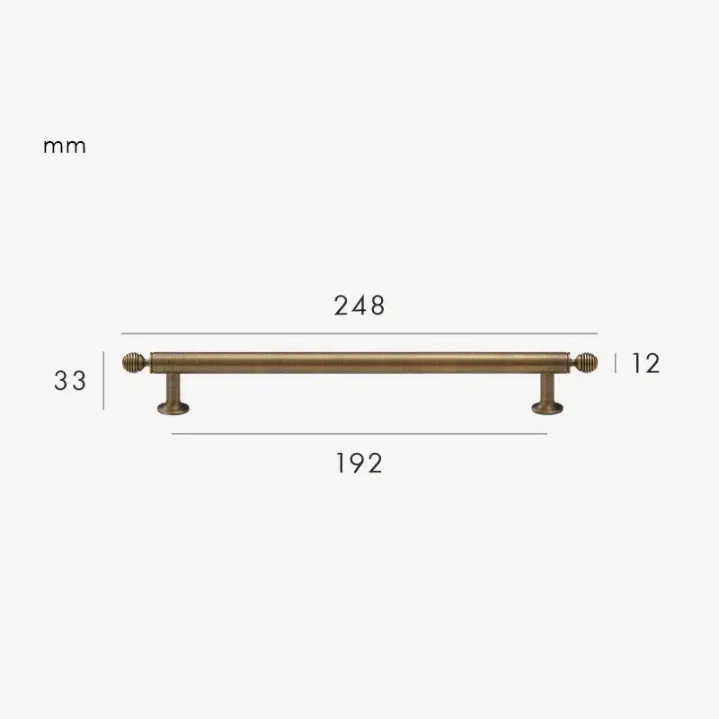 AURIC Solid Brass Kitchen & Cabinet Handles