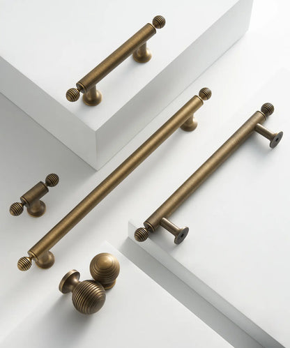 AURIC Solid Brass Kitchen & Cabinet Handles