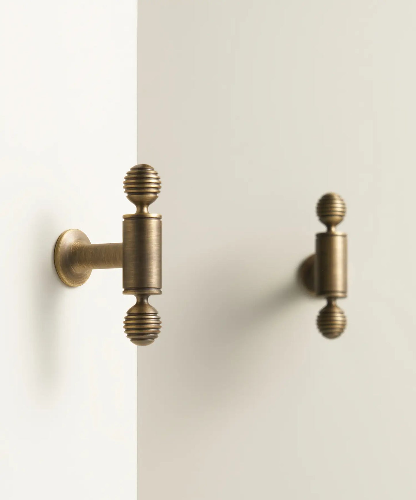 AURIC Solid Brass T-Bar Handle