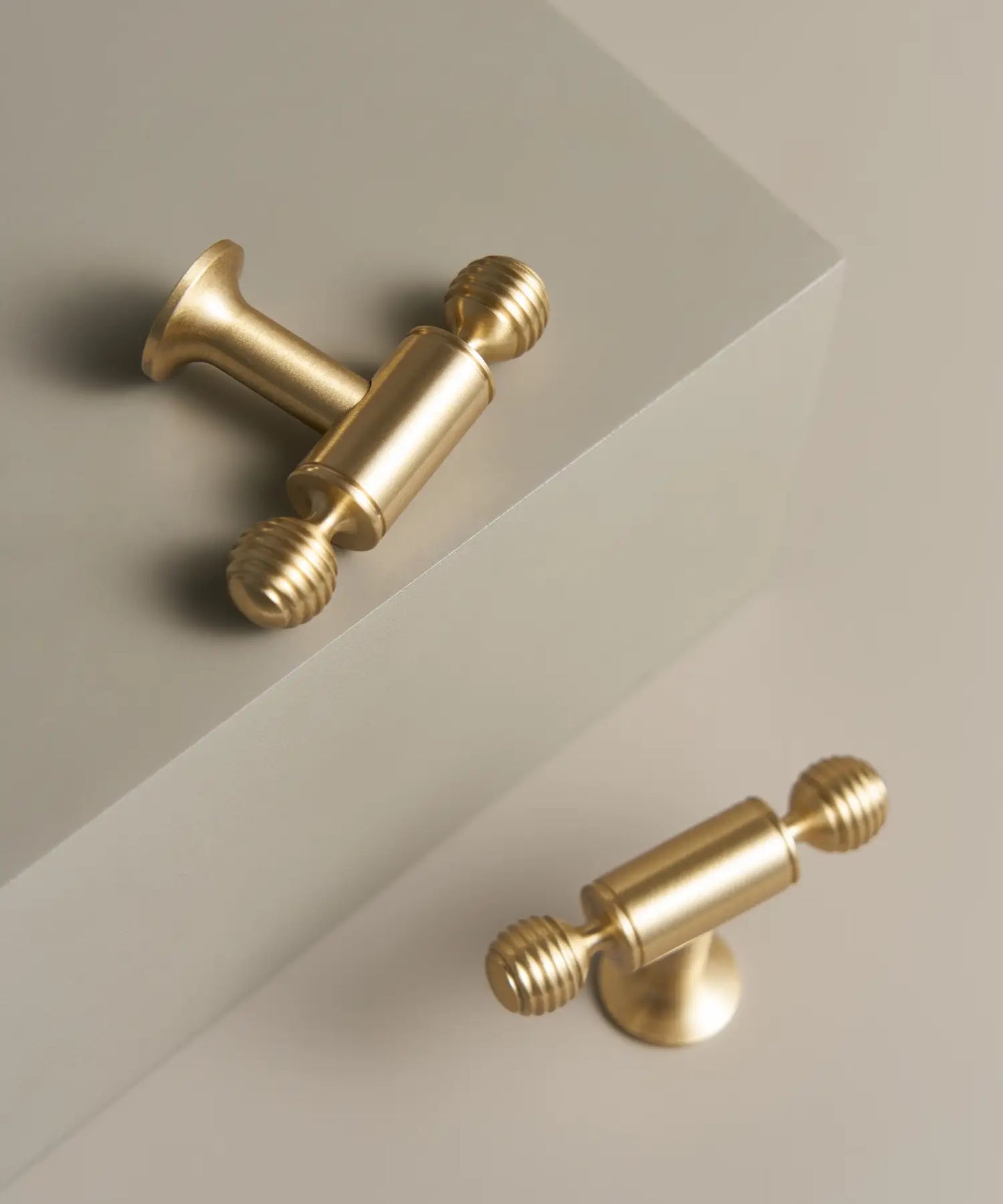 AURIC Solid Brass T-Bar Handle