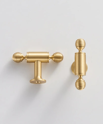 AURIC Solid Brass T-Bar Handle
