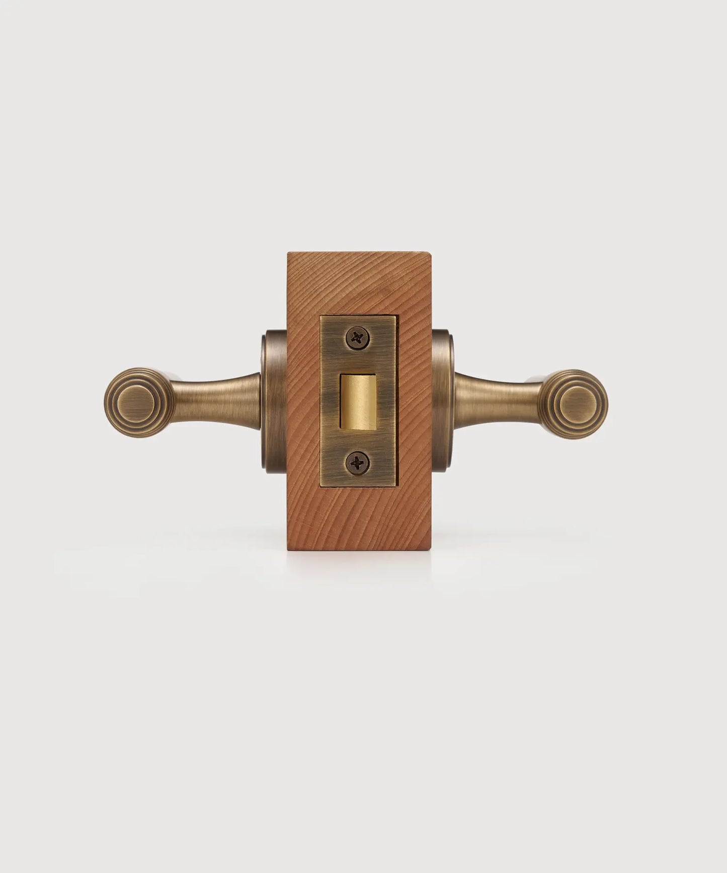 BRISTOL Brass Lever Door Handles Set