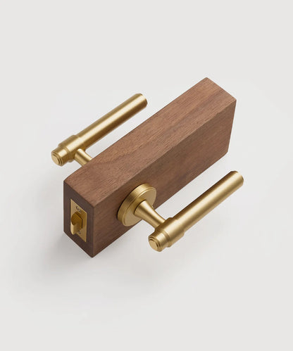 BRISTOL Brass Lever Door Handles Set
