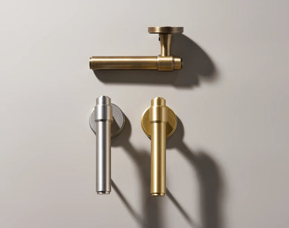BRISTOL Brass Lever Door Handles Set