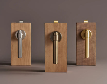 BRISTOL Brass Lever Door Handles Set