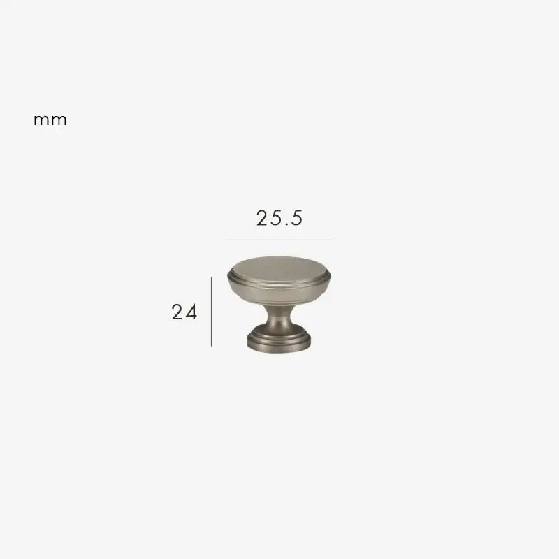 BRISTOL Solid Brass Cabinet & Cupboard Knob