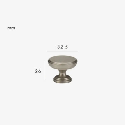BRISTOL Solid Brass Cabinet & Cupboard Knob