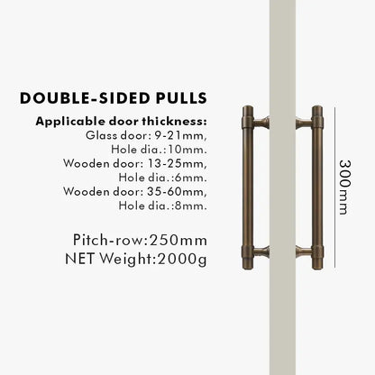 BRISTOL Solid Brass Door Pull Handle