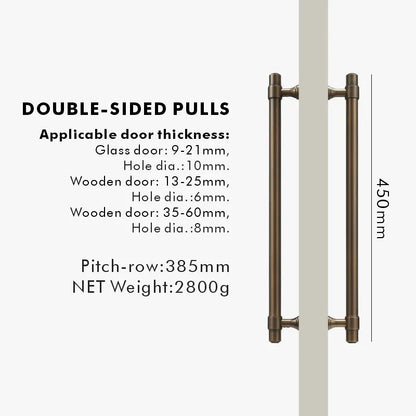 BRISTOL Solid Brass Door Pull Handle