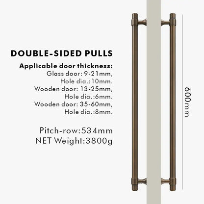 BRISTOL Solid Brass Door Pull Handle