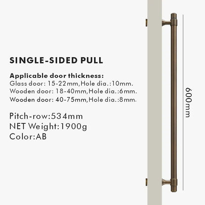 BRISTOL Solid Brass Door Pull Handle