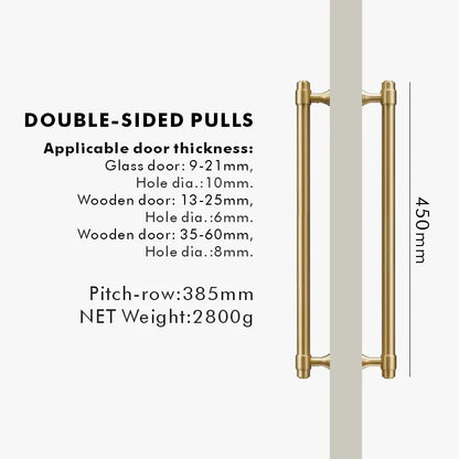 BRISTOL Solid Brass Door Pull Handle