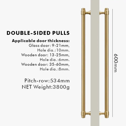BRISTOL Solid Brass Door Pull Handle