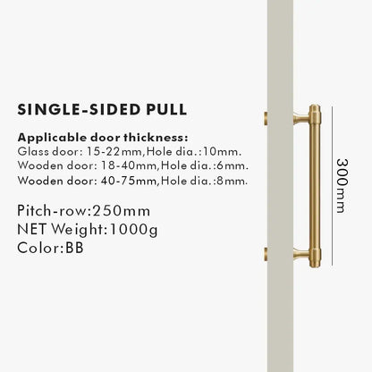 BRISTOL Solid Brass Door Pull Handle