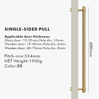 BRISTOL Solid Brass Door Pull Handle