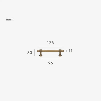BRISTOL Solid Brass Kitchen & Cabinet Handles