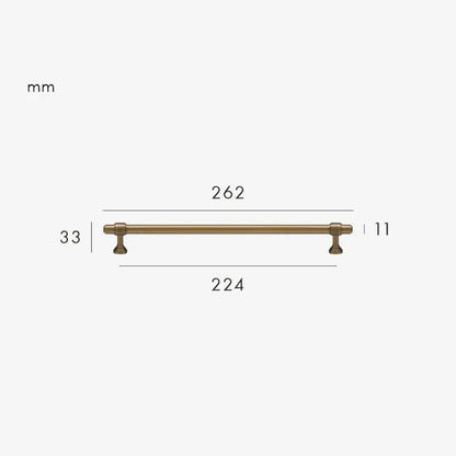 BRISTOL Solid Brass Kitchen & Cabinet Handles
