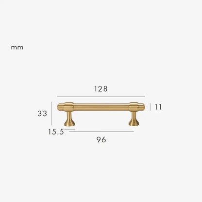 BRISTOL Solid Brass Kitchen & Cabinet Handles