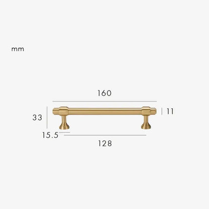 BRISTOL Solid Brass Kitchen & Cabinet Handles