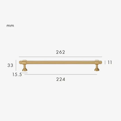 BRISTOL Solid Brass Kitchen & Cabinet Handles
