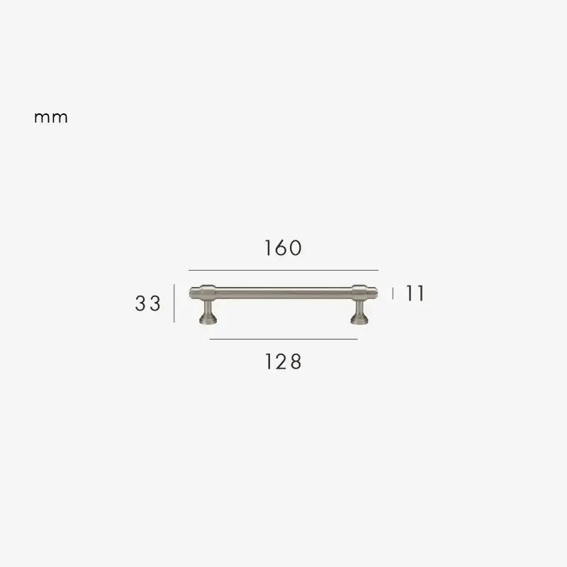 BRISTOL Solid Brass Kitchen & Cabinet Handles