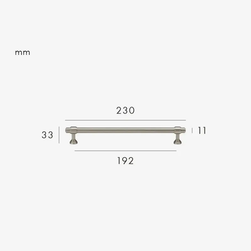 BRISTOL Solid Brass Kitchen & Cabinet Handles