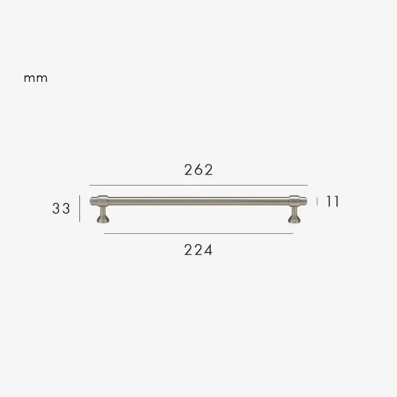 BRISTOL Solid Brass Kitchen & Cabinet Handles