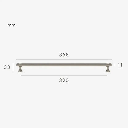 BRISTOL Solid Brass Kitchen & Cabinet Handles