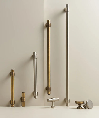 BRISTOL Solid Brass Cabinet & Cupboard Knob