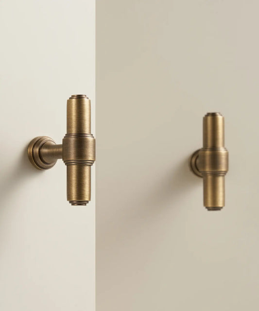 BRISTOL Solid Brass T-Bar Handle
