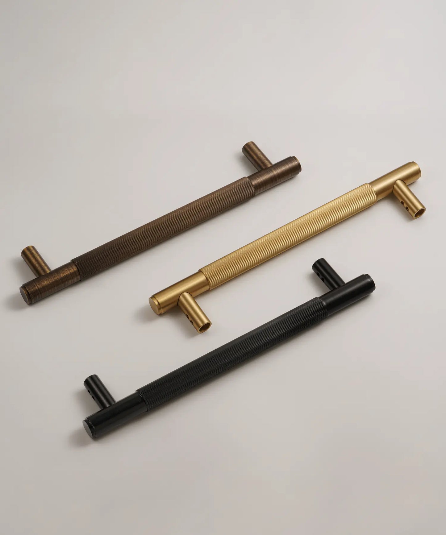 ELAN Solid Brass Door Pull Handle With Back Plate