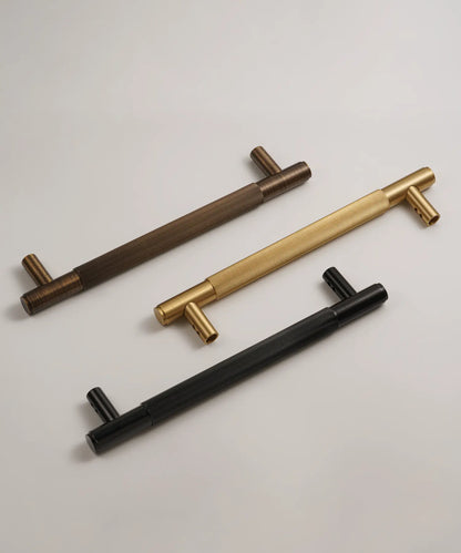 ELAN Solid Brass Door Pull Handle With Back Plate