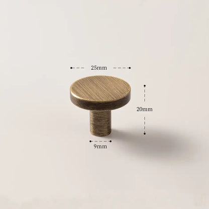 ELDAR Antique Brass Cabinet & Cupboard Knob