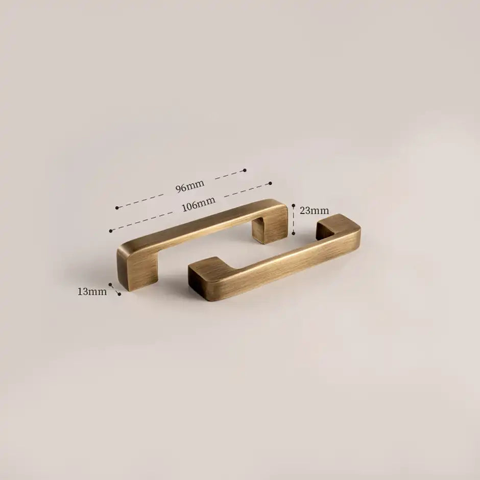 ELDAR Antique Brass Kitchen & Cabinet Handles