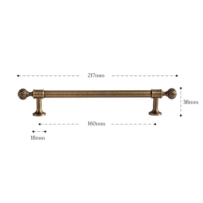 GILDOR Solid Brass Kitchen & Cabinet Handles