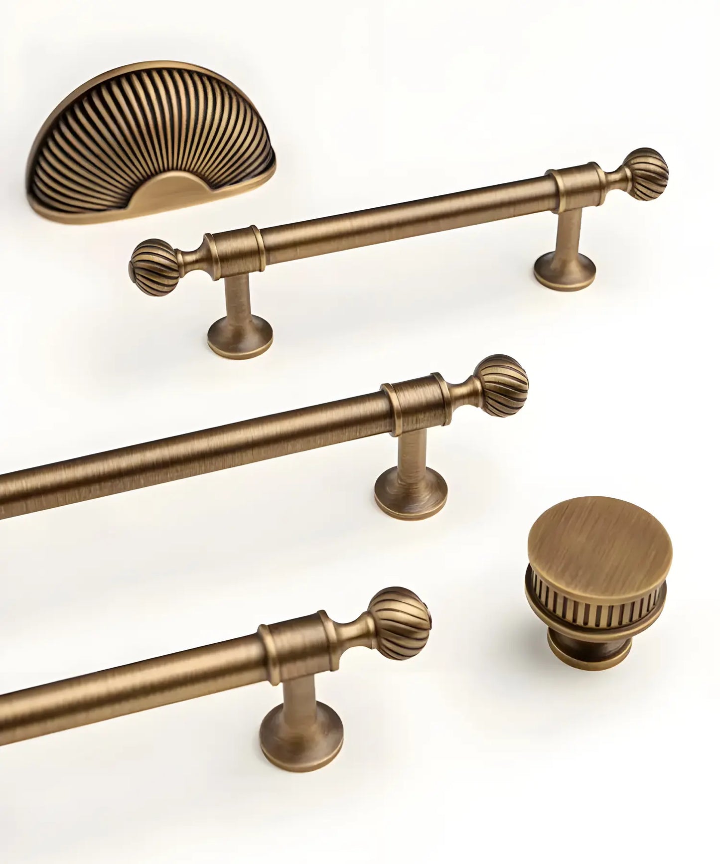 GILDOR Solid Brass Kitchen & Cabinet Handles