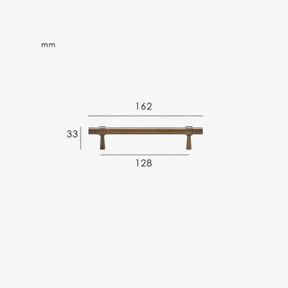 GLISSE Solid Brass Kitchen & Cabinet Handle