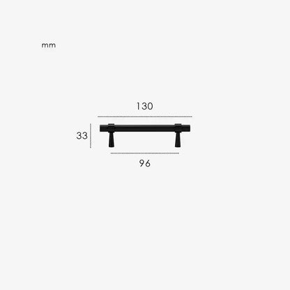 GLISSE Solid Brass Kitchen & Cabinet Handle
